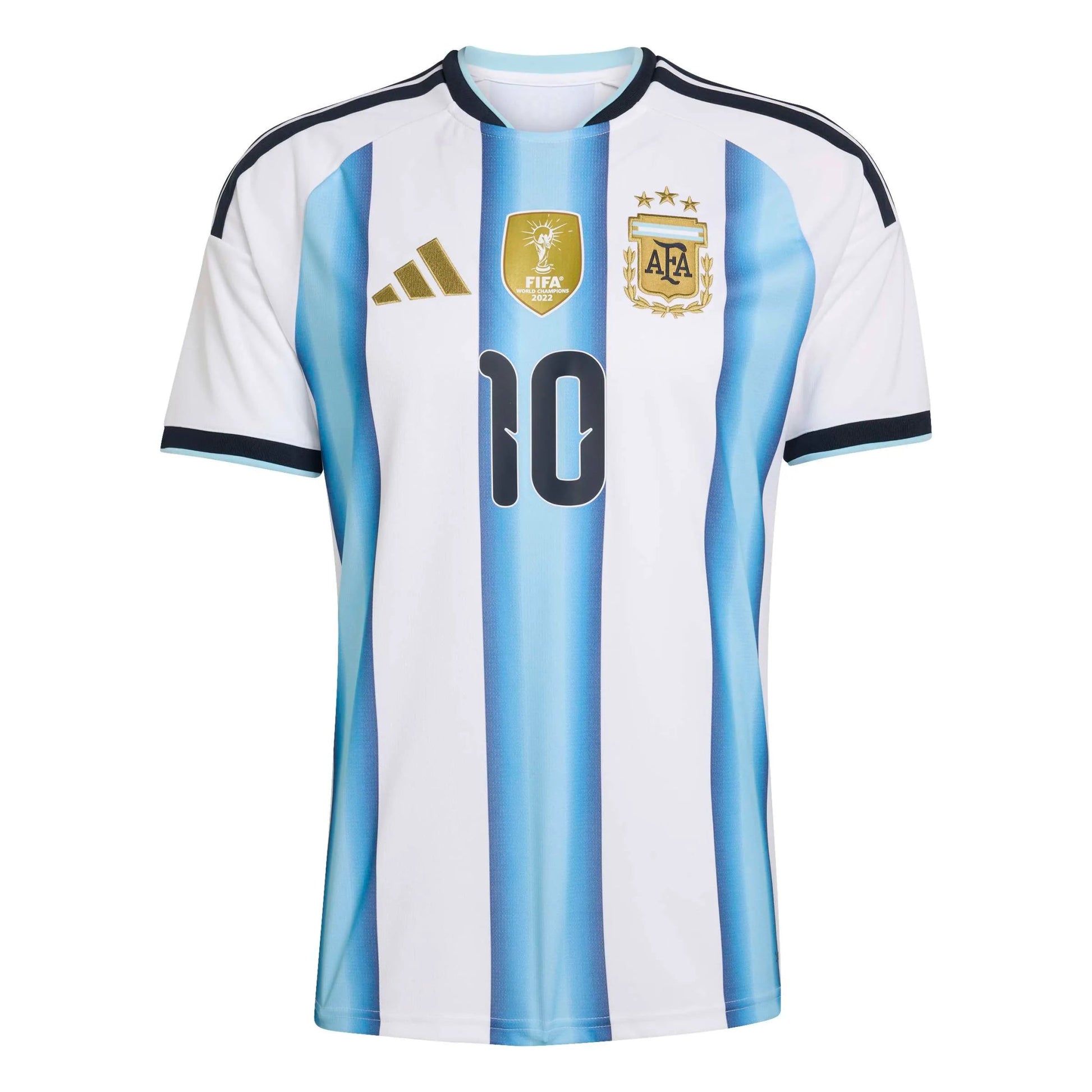 adidas 2026 Argentina Men's Stadium Home Messi #10 Soccer Jersey (Front)