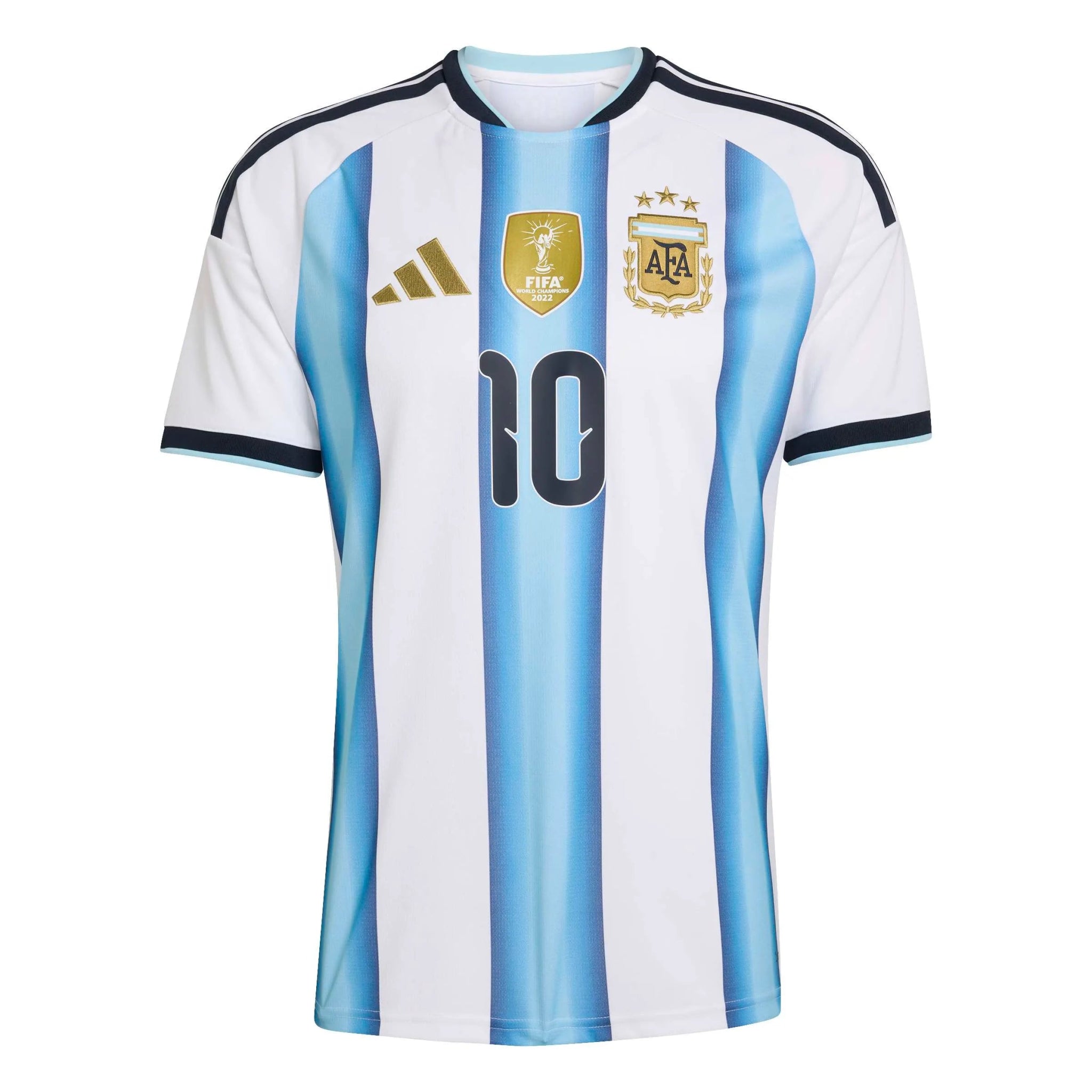 adidas 2026 Argentina Men's Stadium Home Messi #10 Soccer Jersey (Front)