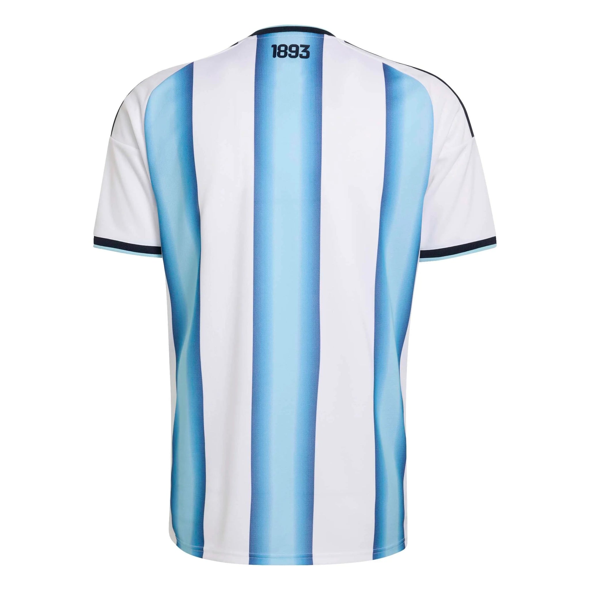 adidas 2026 Argentina Men's Stadium Home Soccer Jersey (Back)