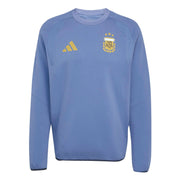 adidas 2026 Argentina Men's Tiro Travel Crewneck Sweatshirt (Front)