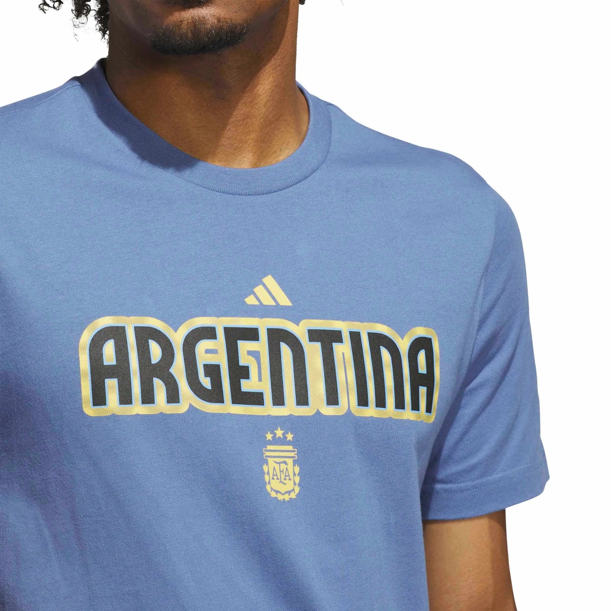 adidas 2026 Argentina Men's World Cup HJH Tee (Detail 1)
