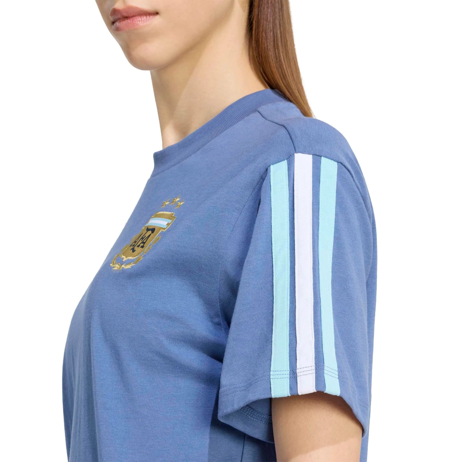 adidas 2026 Argentina Women's DNA Tee (Detail 2)