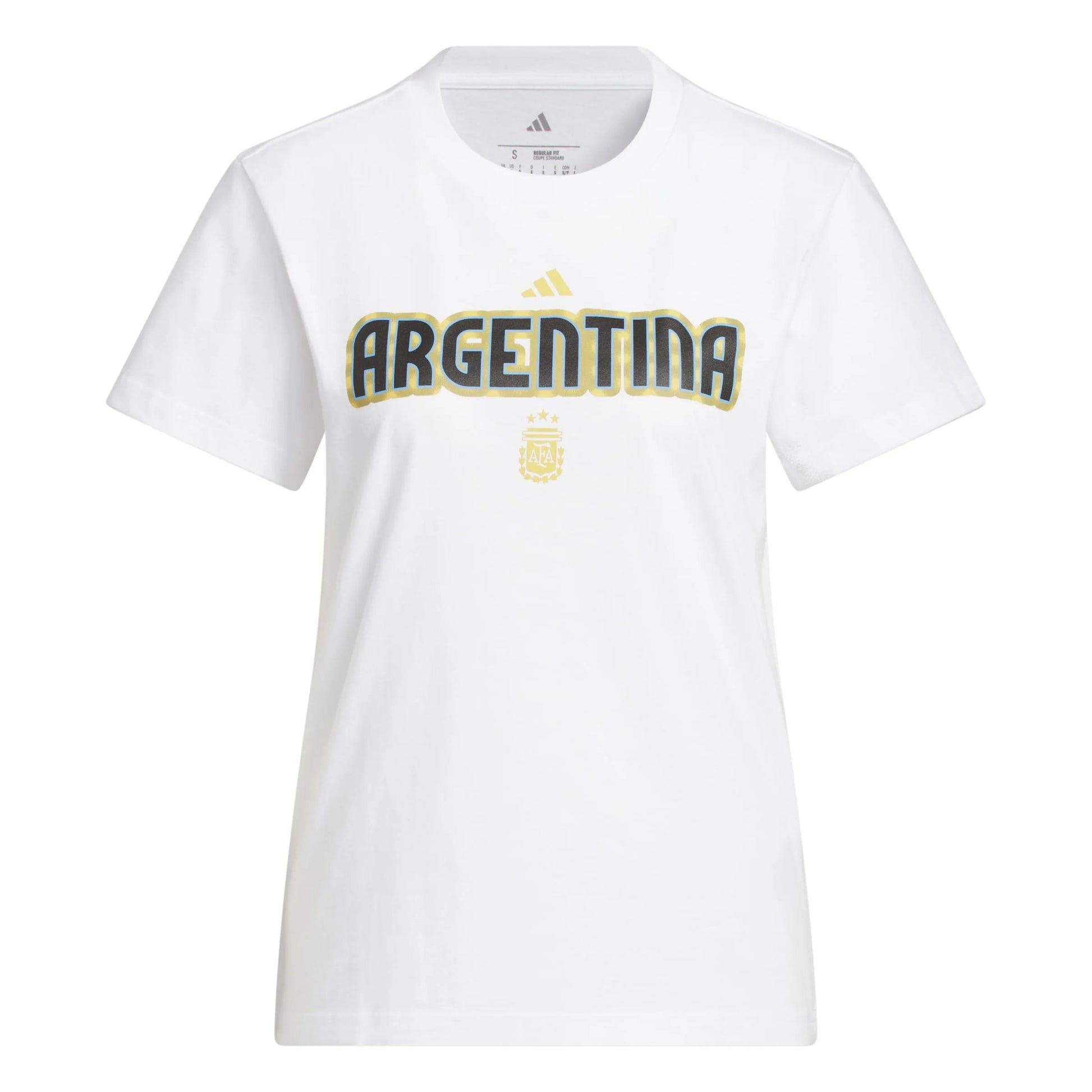 adidas 2026 Argentina Women's World Cup HJH Tee (Front)