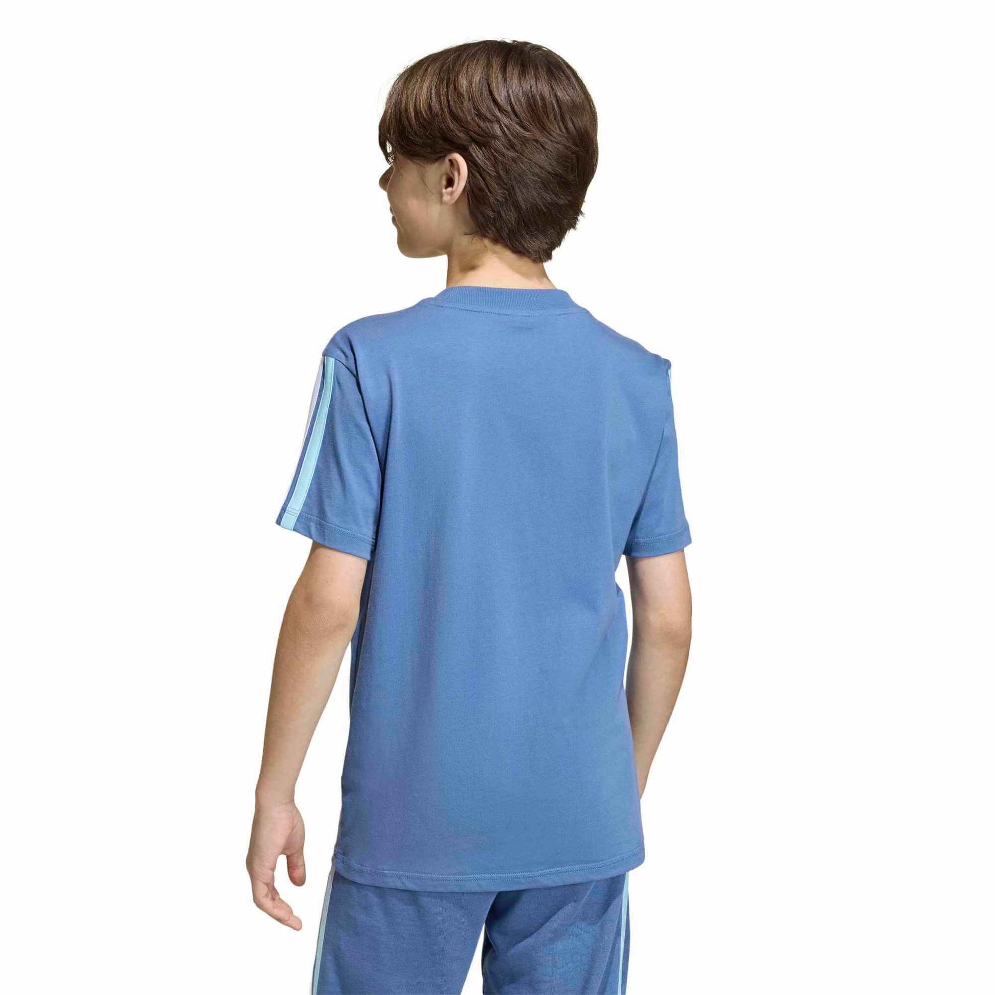 adidas 2026 Argentina Youth DNA Tee (Model - Back)