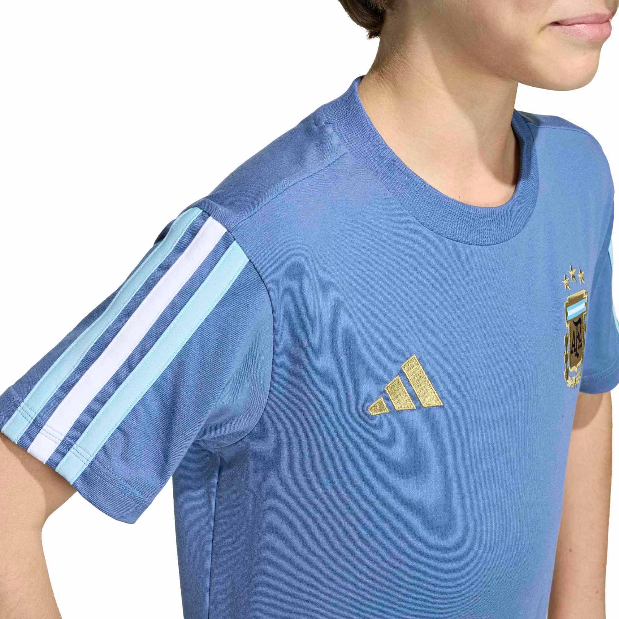adidas 2026 Argentina Youth DNA Tee (Detail 2)
