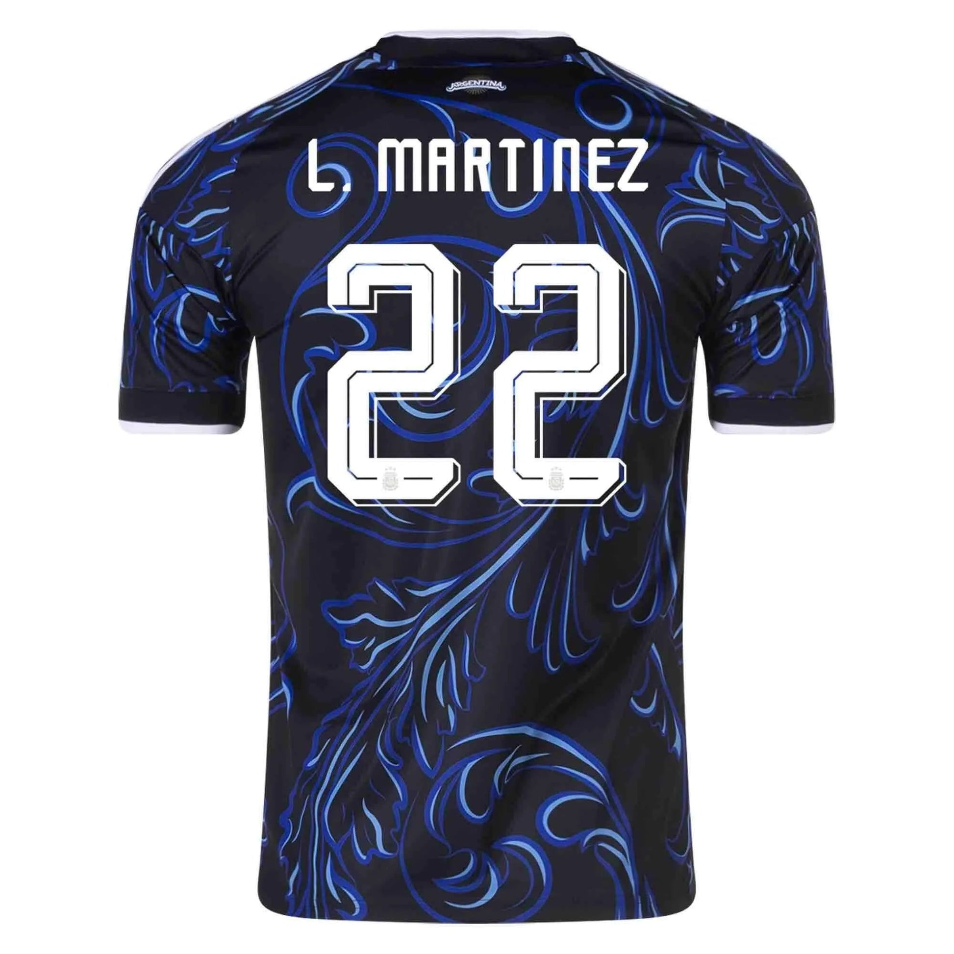 adidas 2026 Argentina Men's Stadium Away Soccer Jersey (L. Martinez)