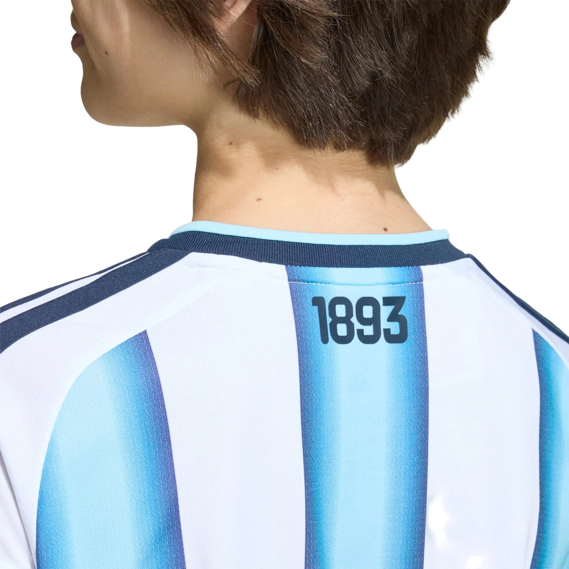 adidas 2026 Argentina Youth Stadium Home Soccer Jersey (Detail 2)