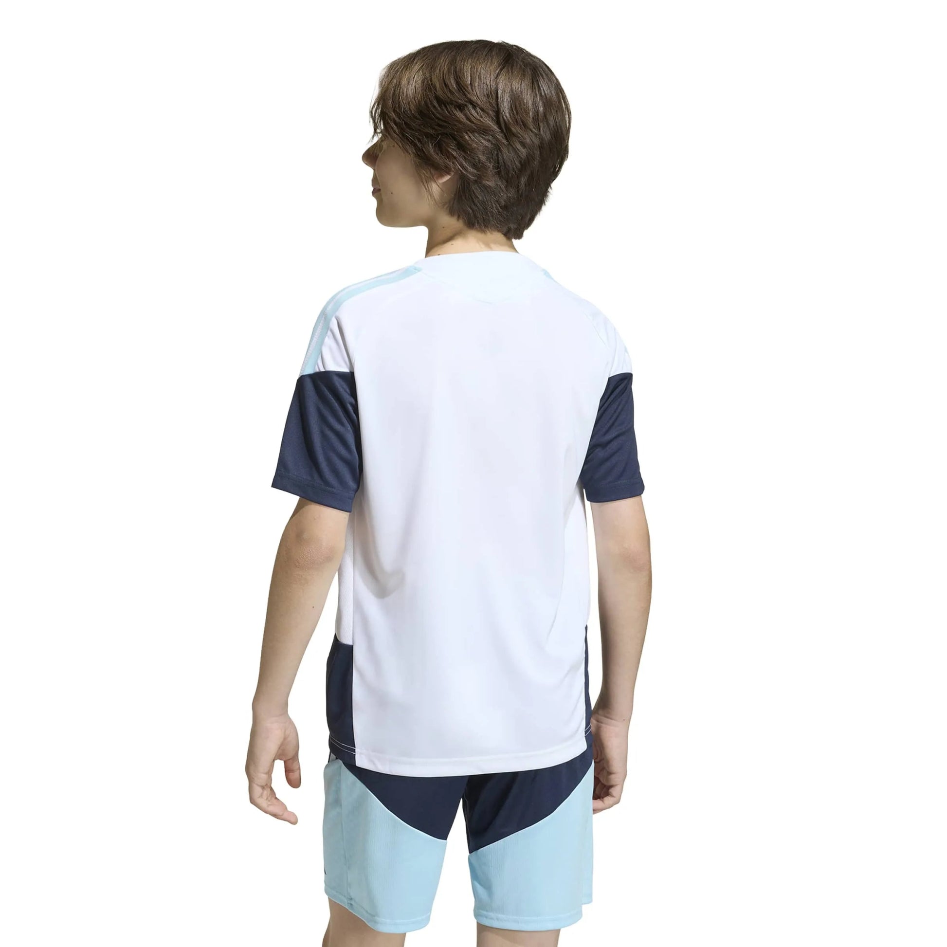 adidas 2026 Argentina Youth Training Soccer Jersey (Model - Back)