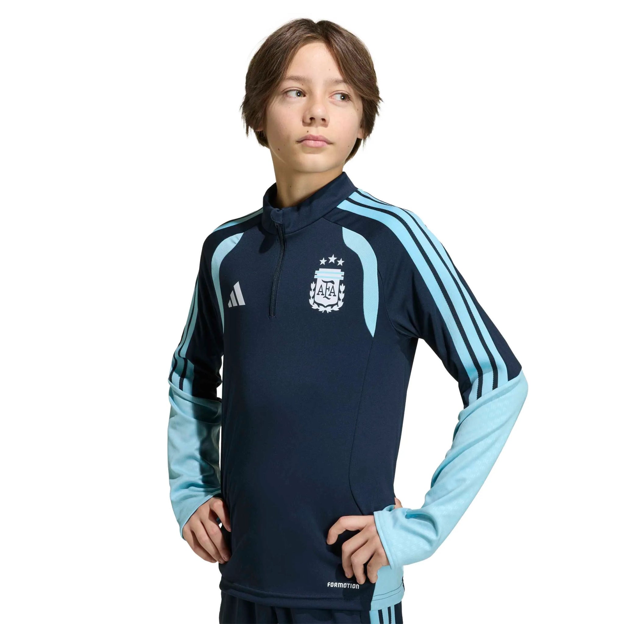 adidas 2026 Argentina Youth Training Top (Detail 1)