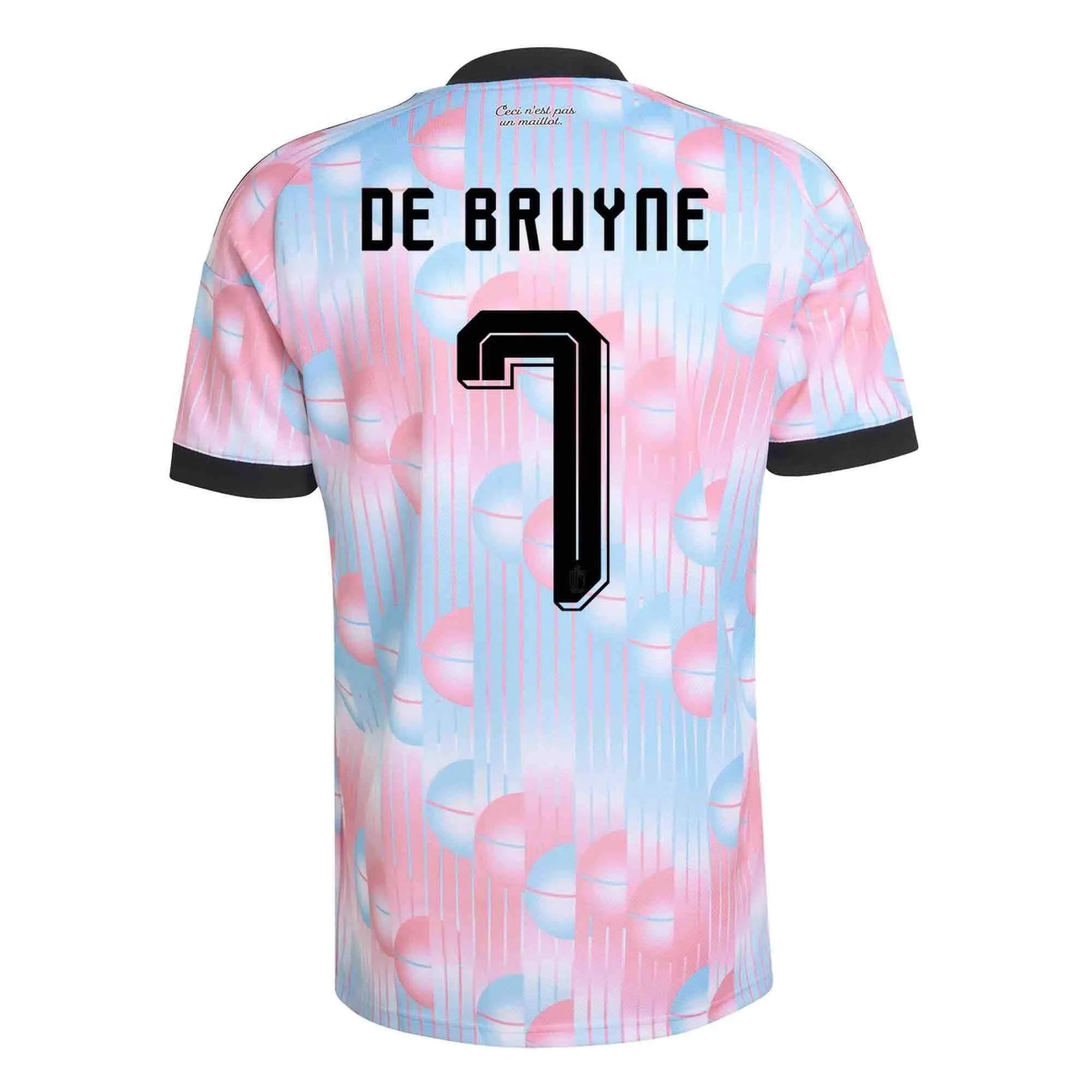 adidas 2026 Belgium Men's Stadium Away Soccer Jersey (De Bruyne)