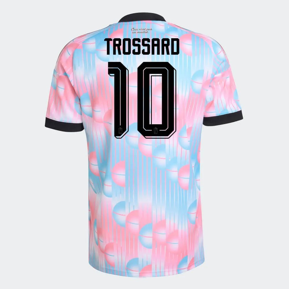 adidas 2026 Belgium Men's Stadium Away Soccer Jersey (Trossard)