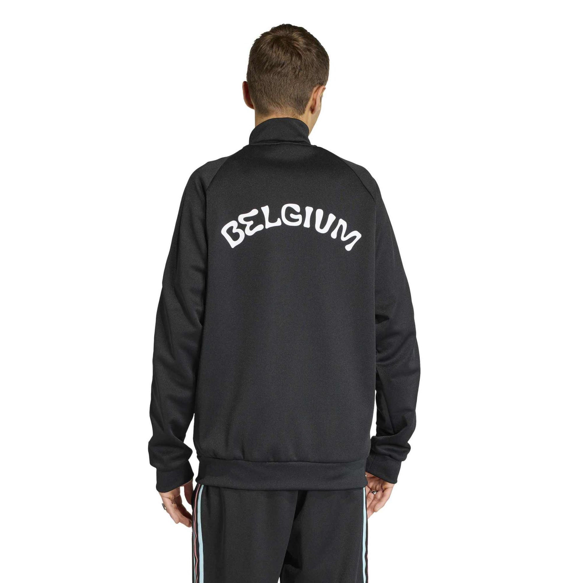 adidas 2026 Belgium Men's Away Track Top (Model - Back)