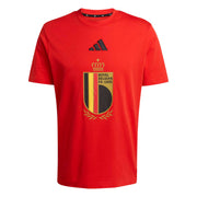 adidas 2026 Belgium Men's DNA Graphic Tee (Front)