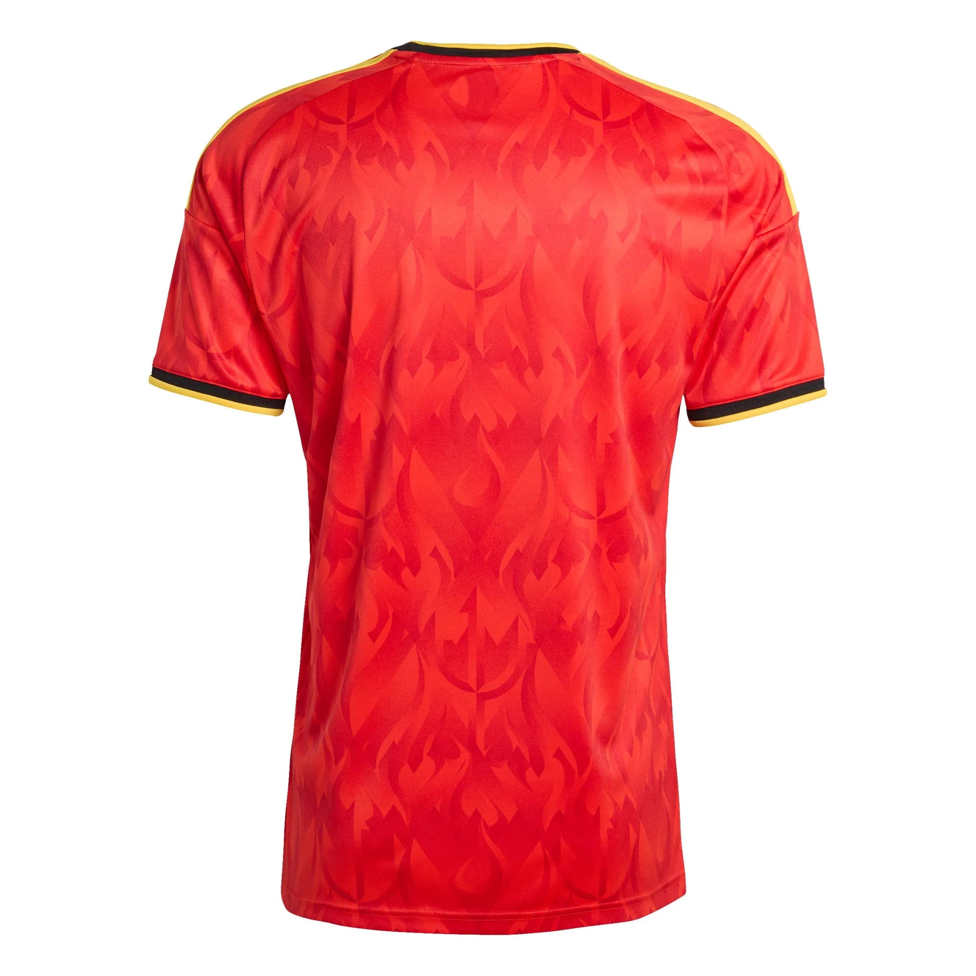 adidas 2026 Belgium Men's Stadium Home Soccer Jersey (Back )