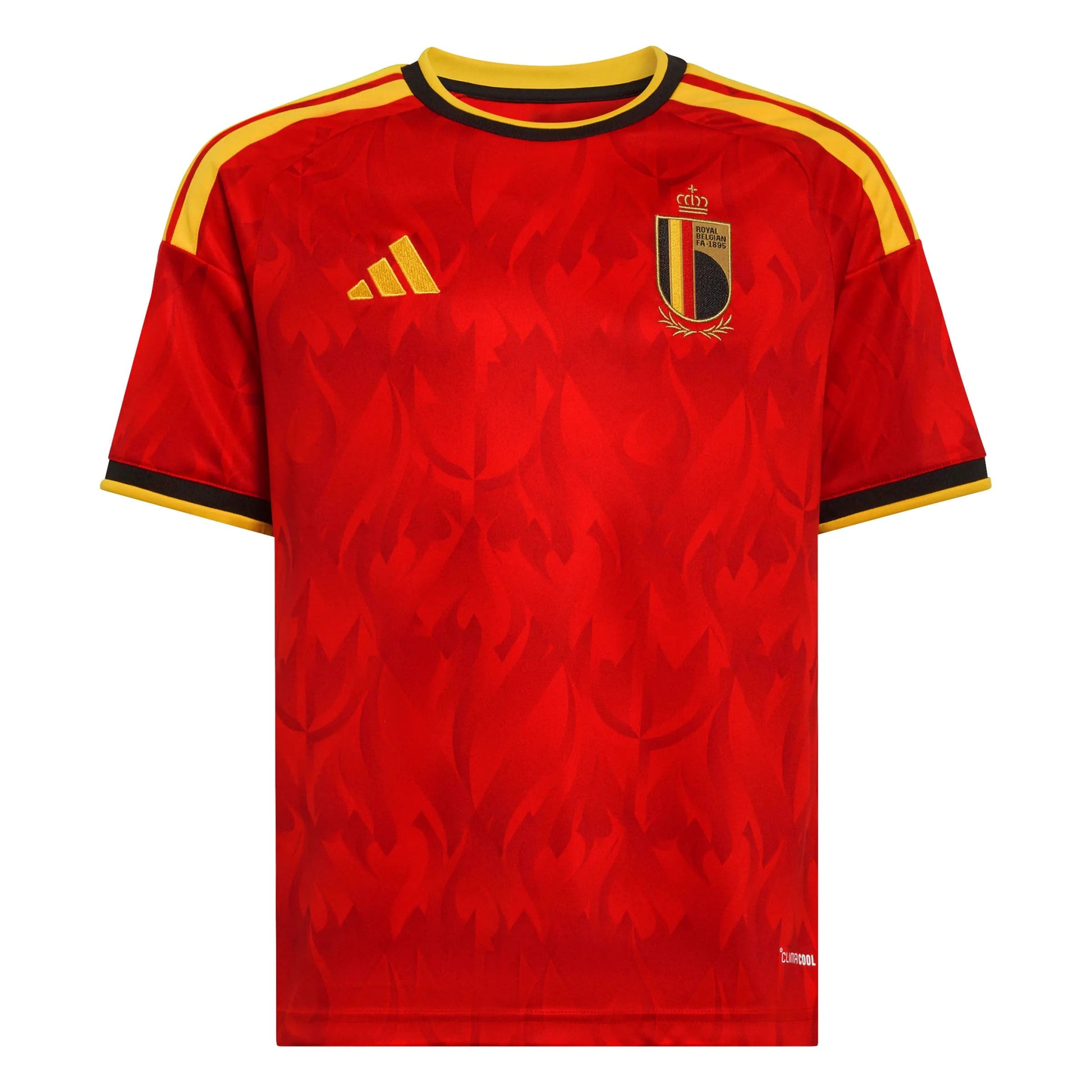 adidas 2026 Belgium Youth Stadium Home Soccer Jersey (Front)