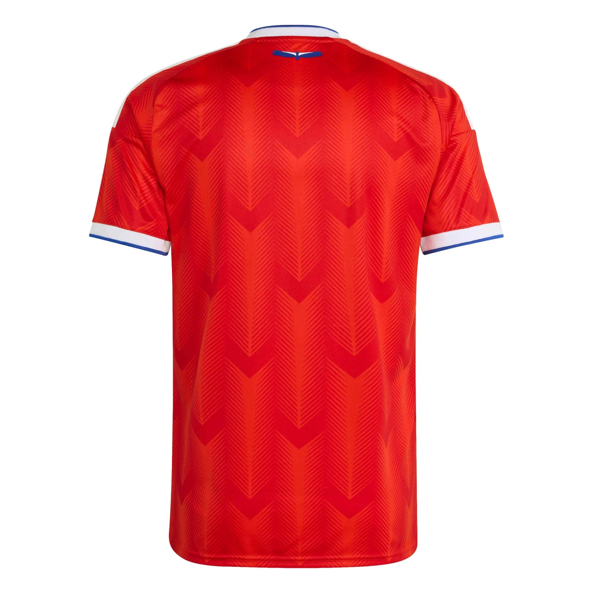 adidas 2026 Chile Men's Stadium Home Soccer Jersey (Back)