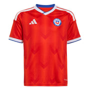 adidas 2026 Chile Youth Stadium Home Soccer Jersey (Front)