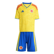 adidas 2026 Colombia Kid's Home Mini Kit (Set - Front)