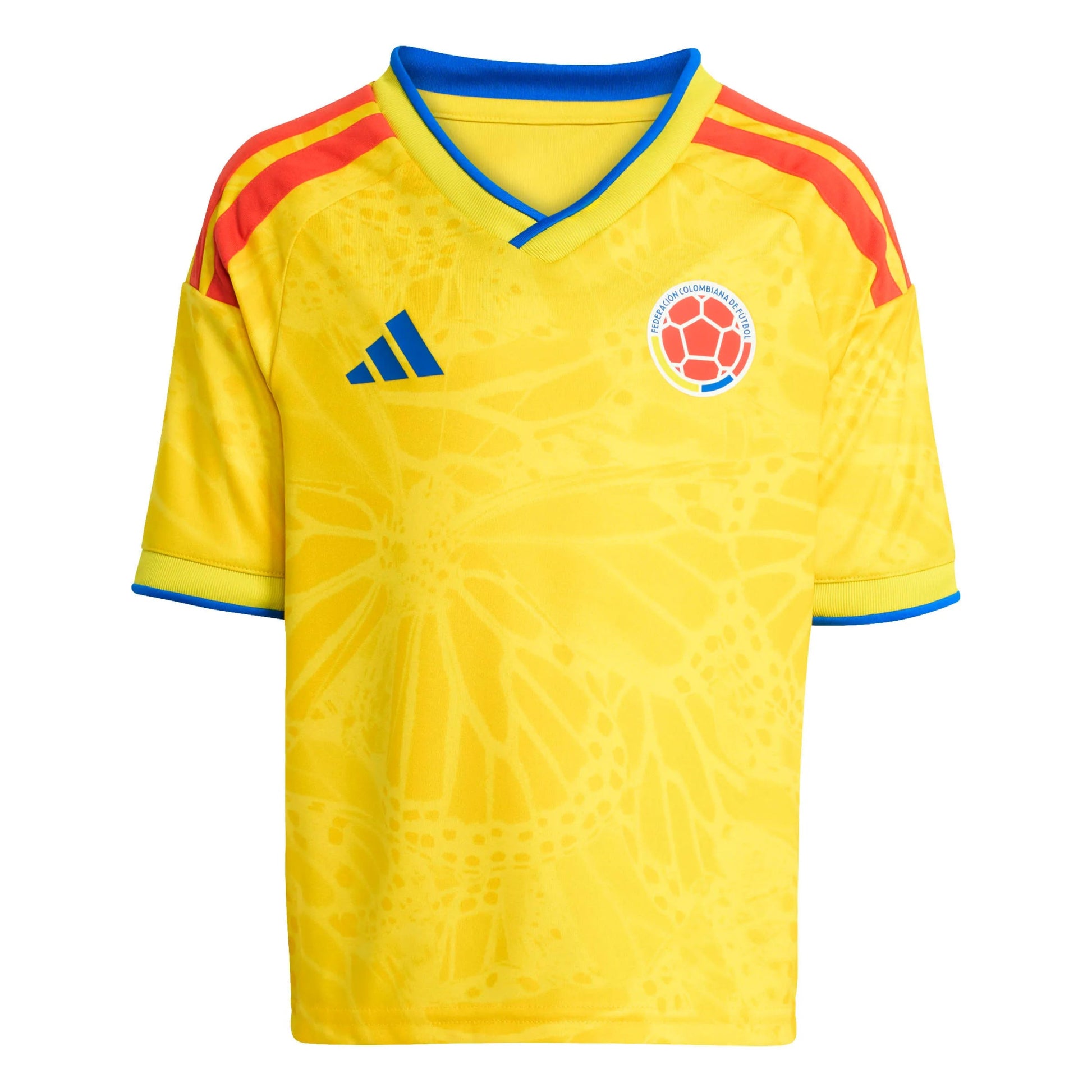 adidas 2026 Colombia Kid's Home Mini Kit (Jersey - Front)