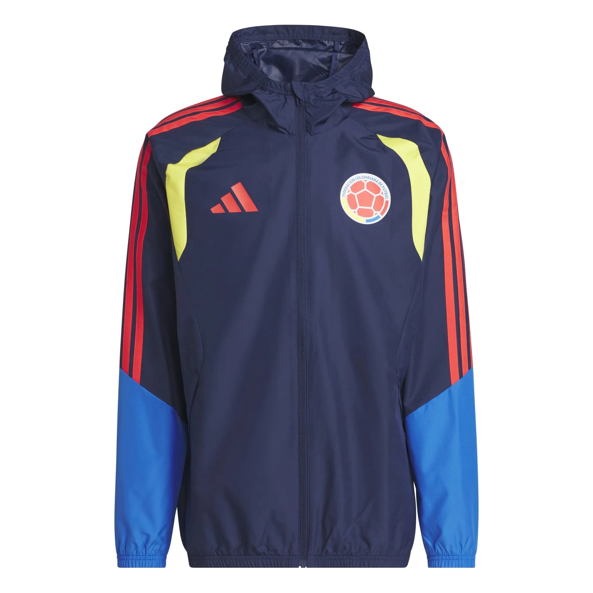 adidas 2026 Colombia Men's All-Weather Jacket (Front)