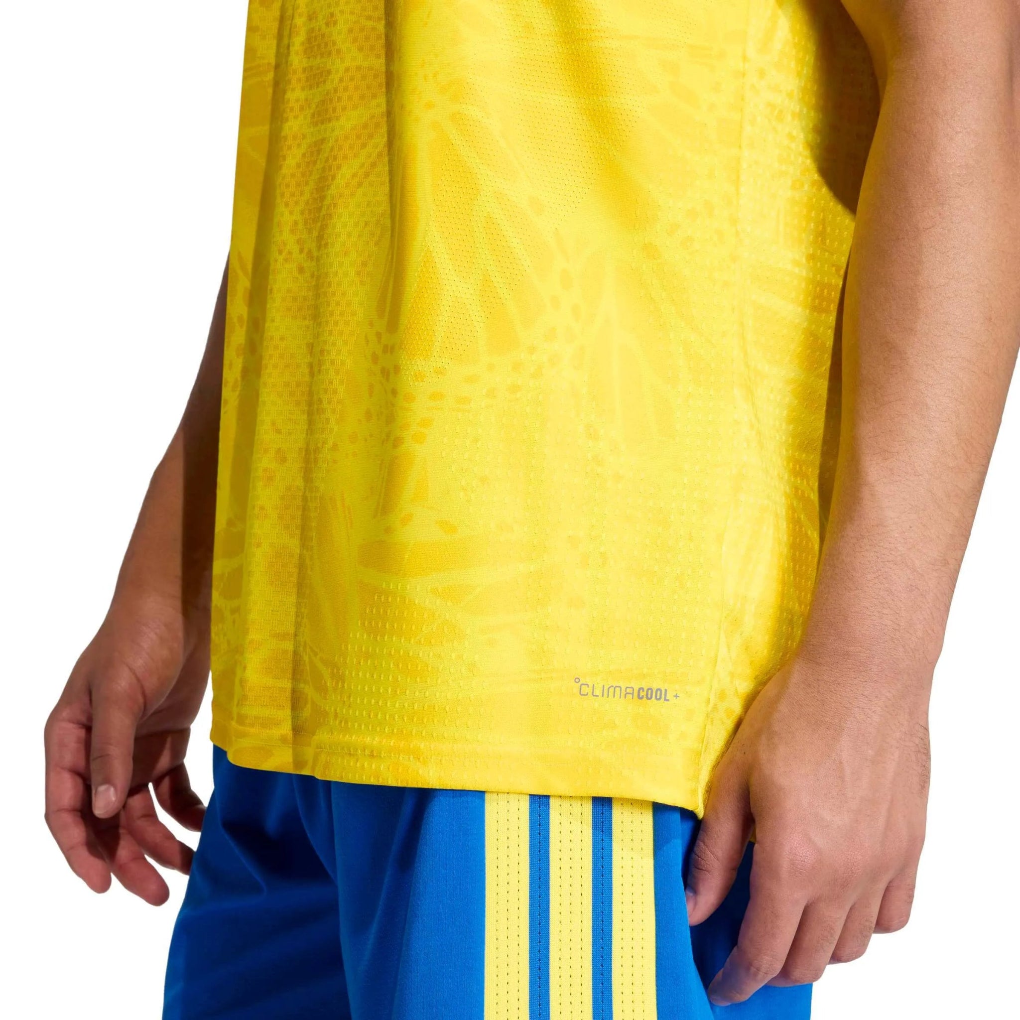 adidas 2026 Colombia Men's Authentic Home Soccer Jersey (Detail 2)