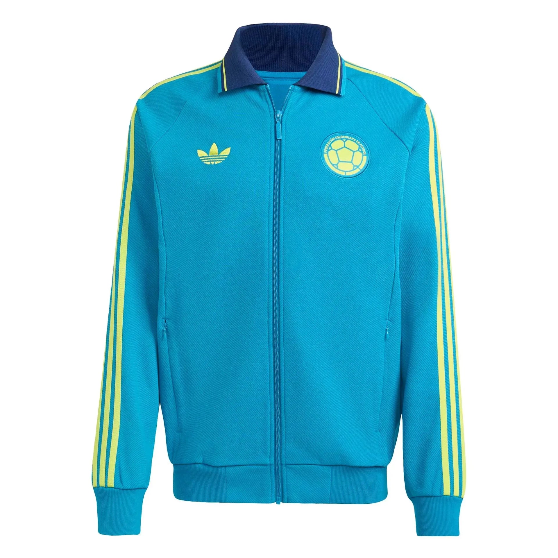  トラックジャケット AU/NZ 2 (M) adidas 2026 Colombia Men's Away Originals Anthem Jacket – ProSoccer