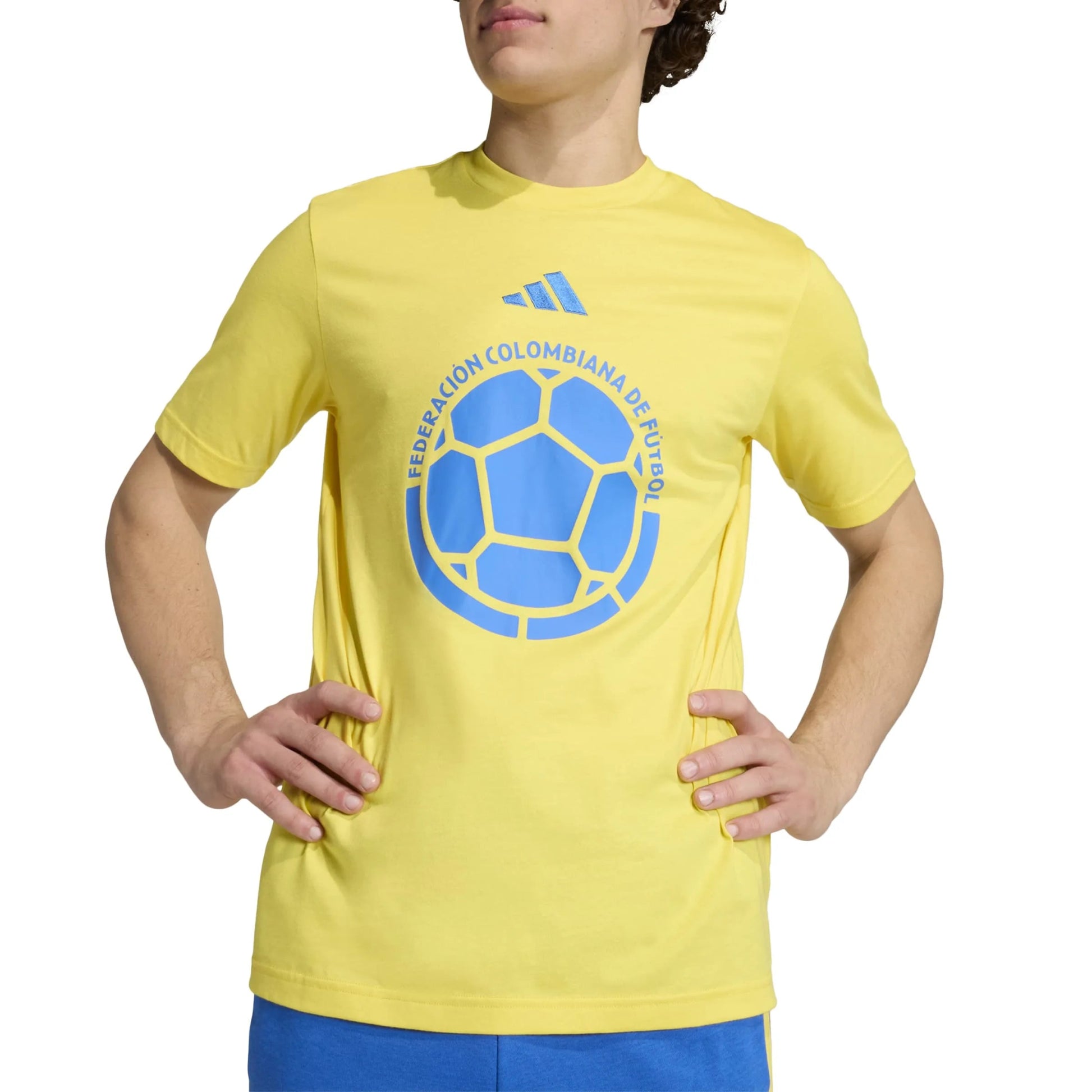adidas 2026 Colombia Men's DNA Graphic Tee (Detail 1)
