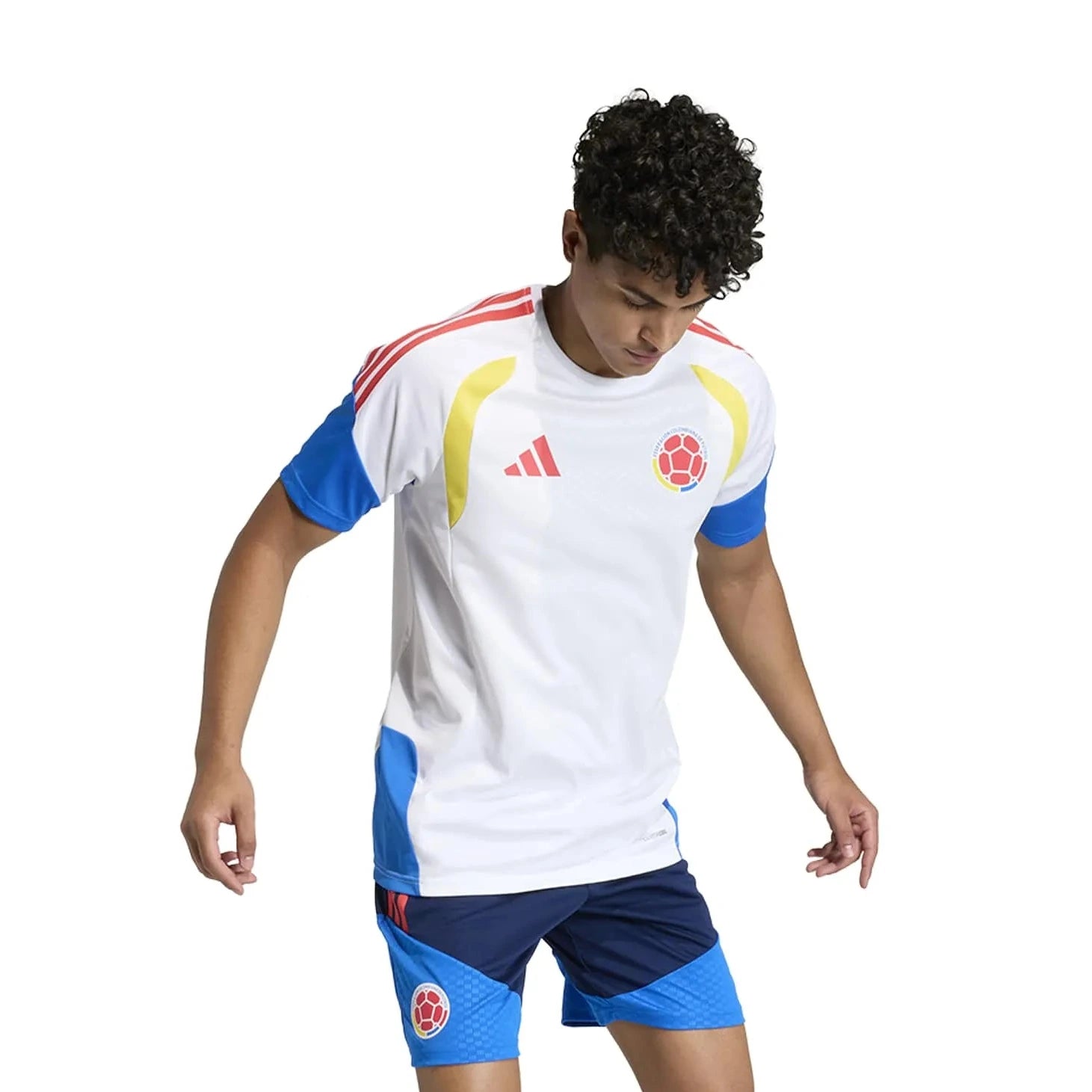 adidas 2026 Colombia Men's Training Soccer Jersey (Model - Front)