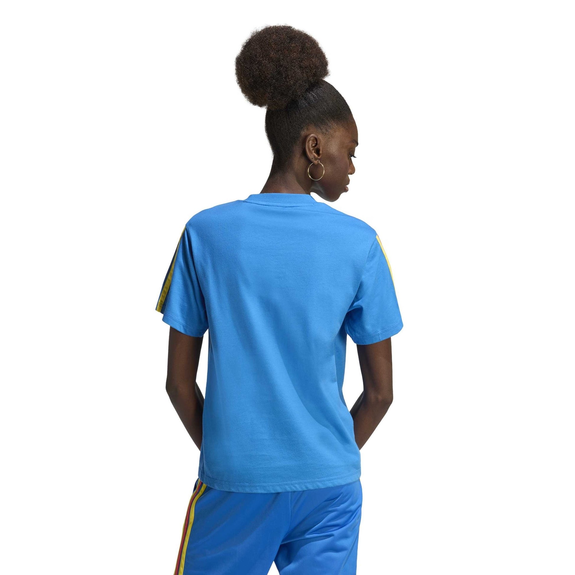 adidas 2026 Colombia Women's DNA Tee (Model - Back)
