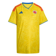 adidas 2026 Colombia Women's Stadium Home Soccer Jersey (Front)