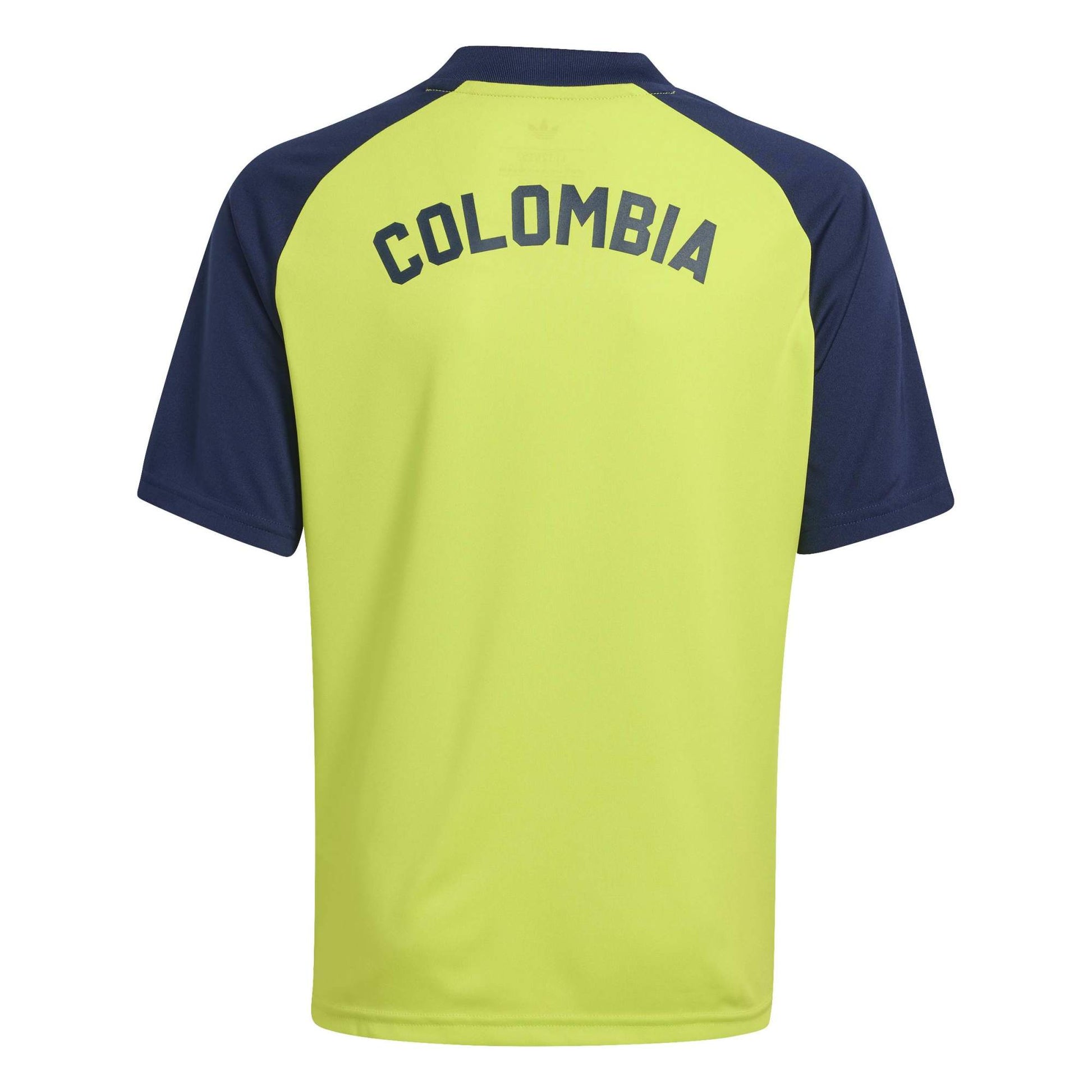 adidas 2026 Colombia Youth Away Pre-Match Soccer Jersey (Back)