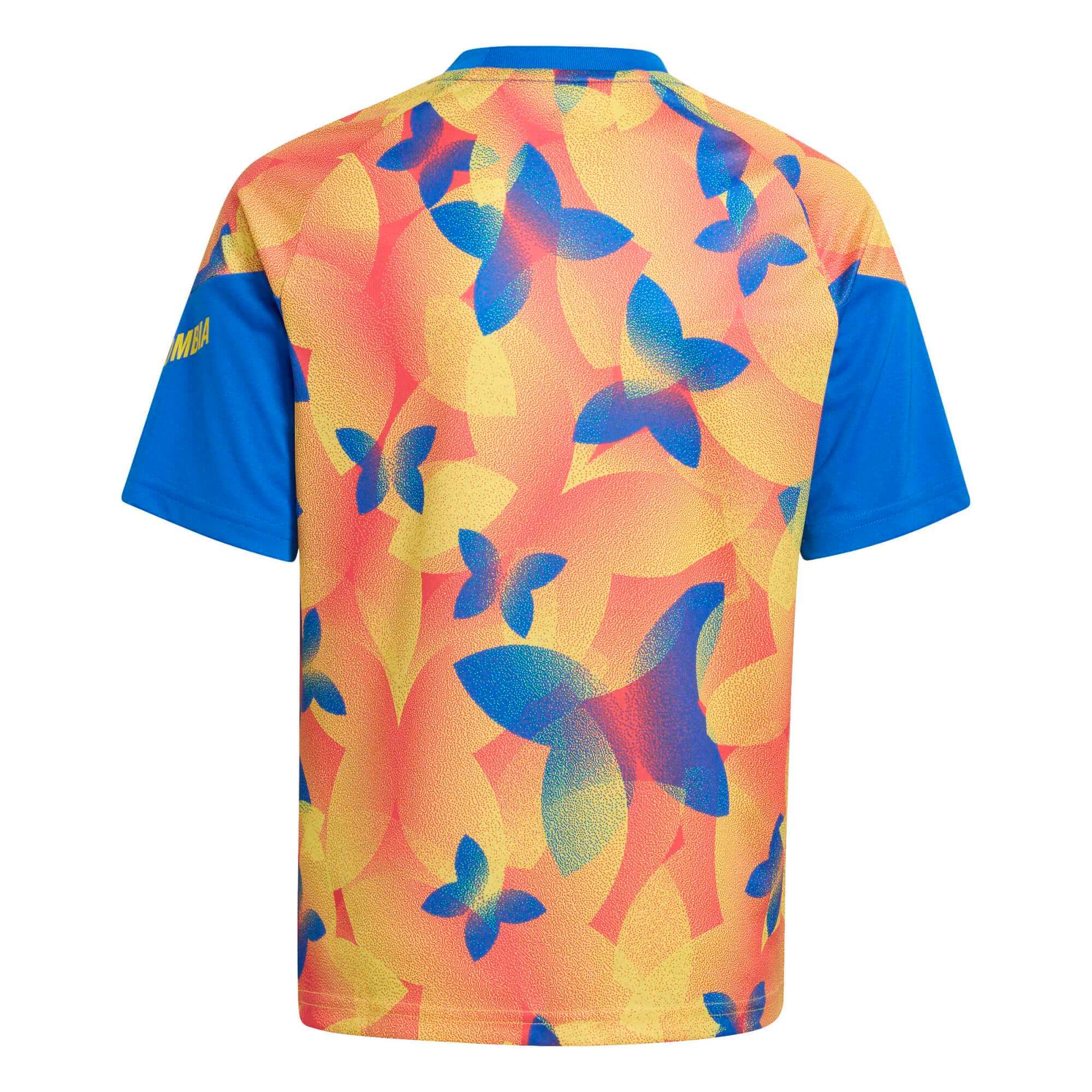 adidas 2026 Colombia Youth Pre-Match Soccer Jersey (Back)
