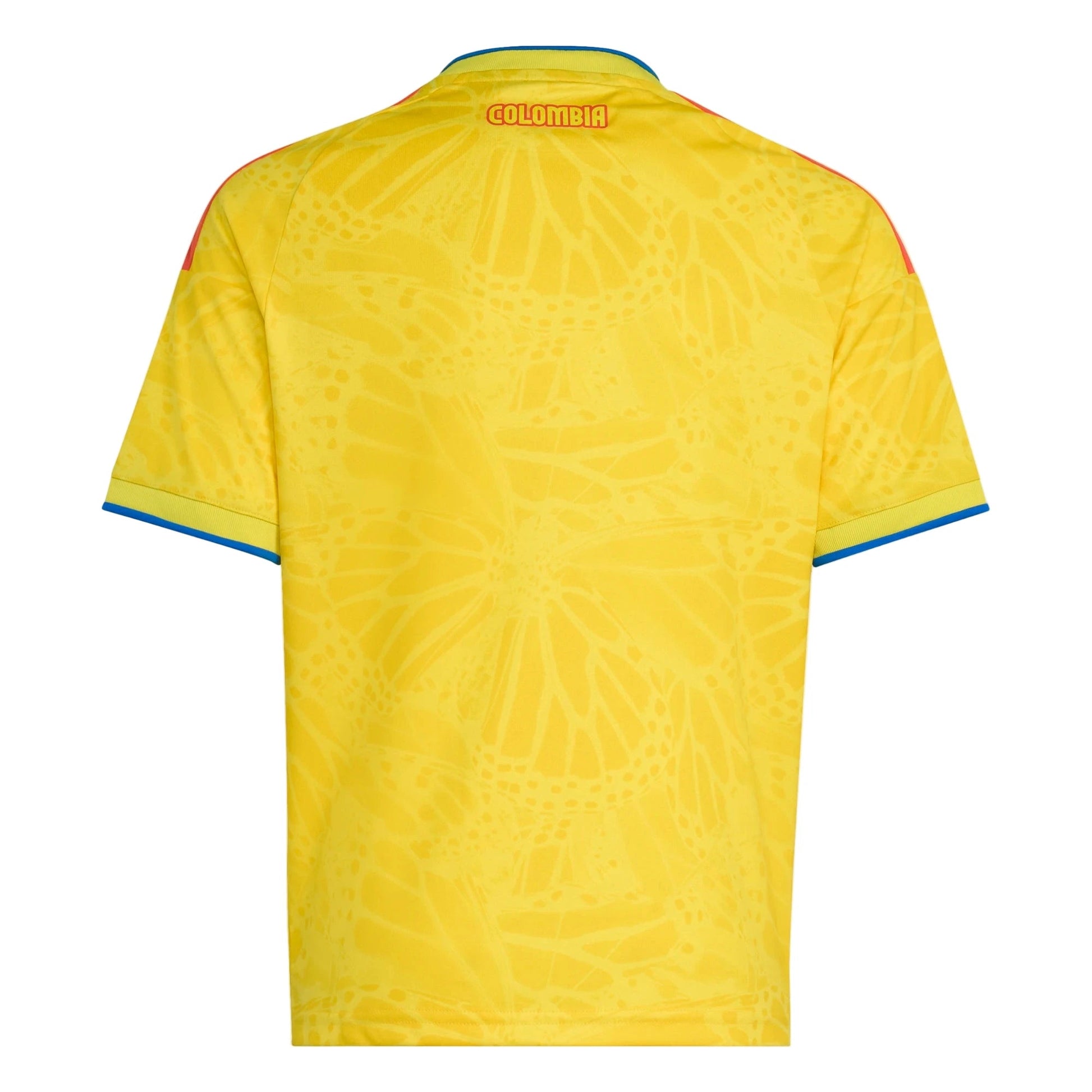 adidas 2026 Colombia Youth Stadium Home Soccer Jersey (Back)