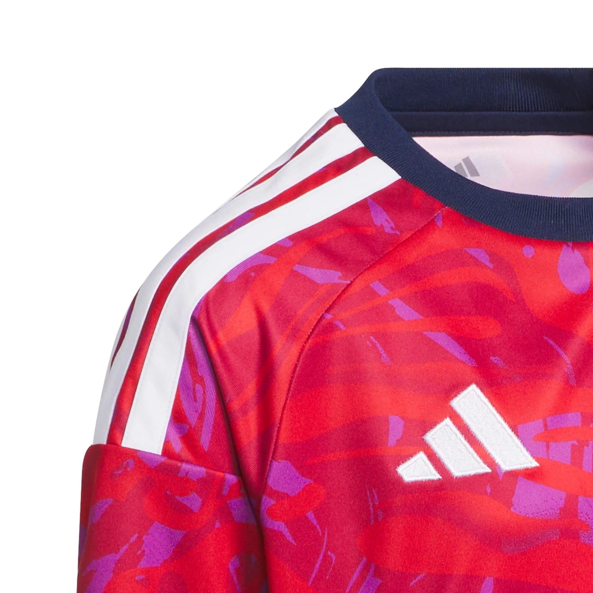 adidas 2026 Costa Rica Youth Stadium Home Soccer Jersey (Detail 2)
