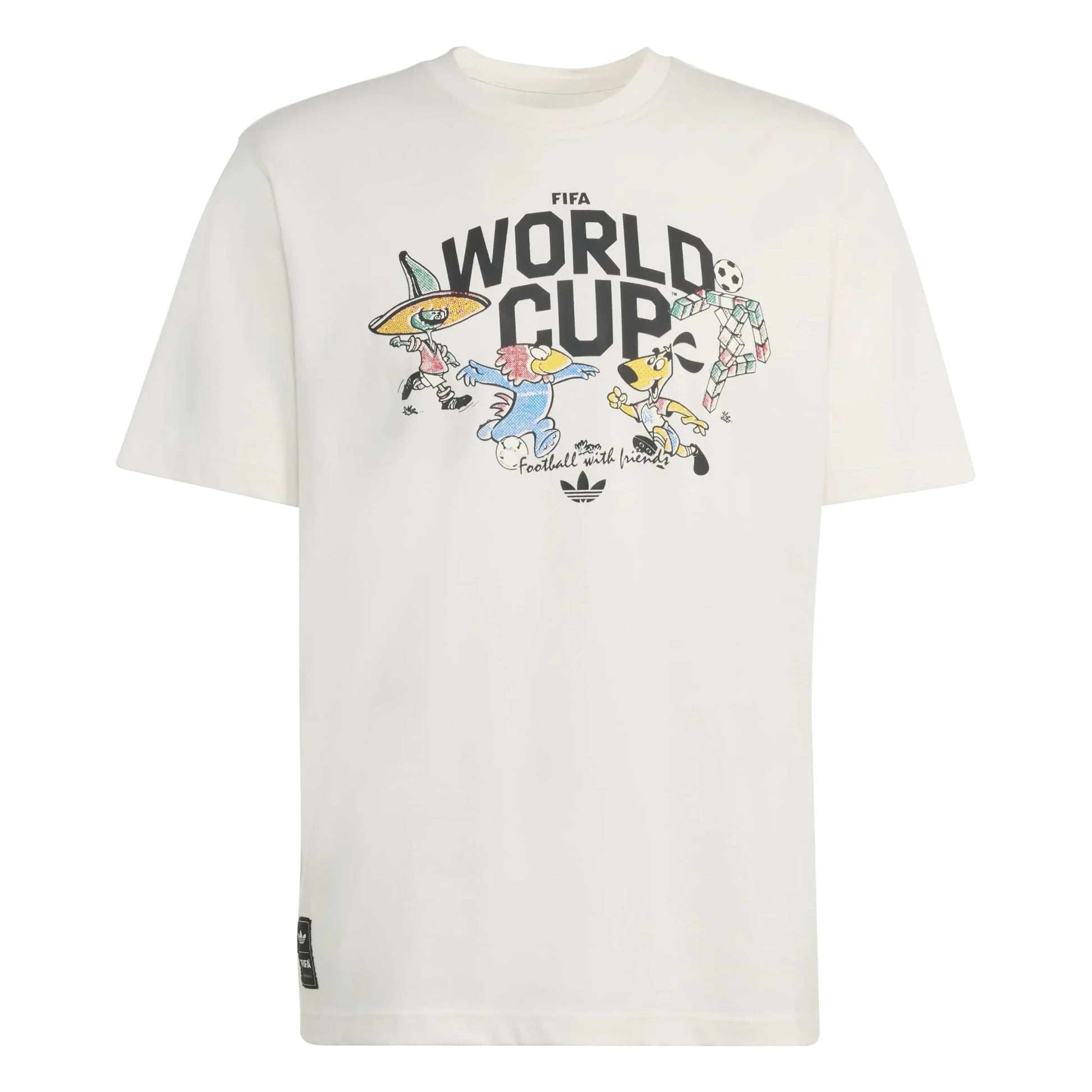 adidas 2026 FIFA World Cup Men's Mascot Tee – ProSoccer adidas 2026 FIFA World Cup Men's Mascot Tee – ProSoccer