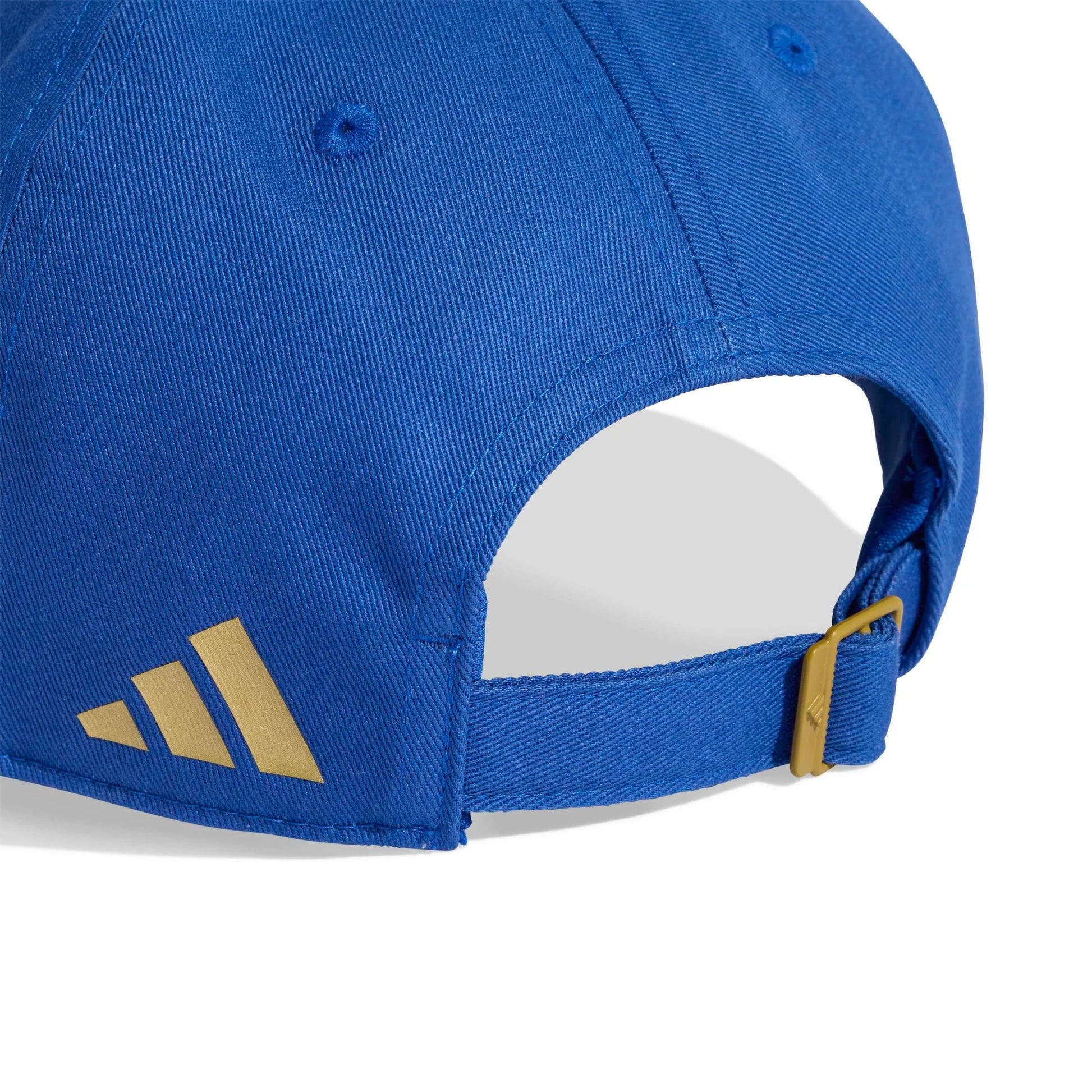 adidas 2026 FIFA World Cup Official Emblem Cap Team Royal Blue / Dark Football Gold (Detail 2)