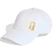 adidas 2026 FIFA World Cup Official Emblem Cap White / Dark Football Gold (Lateral - Front)