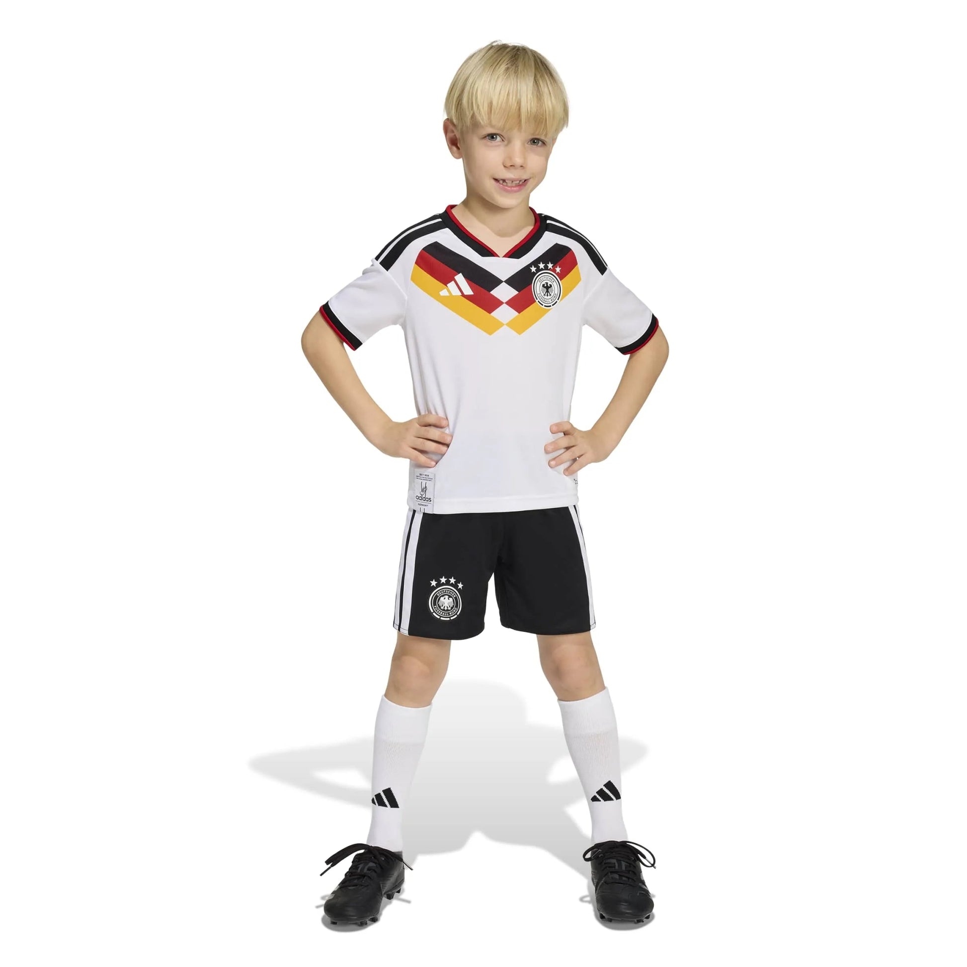 adidas 2026 Germany Kid's Home Mini Kit (Model - Front)