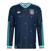 adidas 2026 Germany Men's Authentic Away Long-Sleeve Soccer Jersey