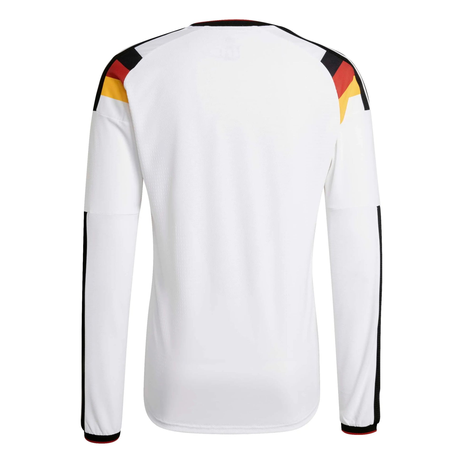 adidas 2026 Germany Men's Authentic Home Long-Sleeve Soccer Jersey (Back)