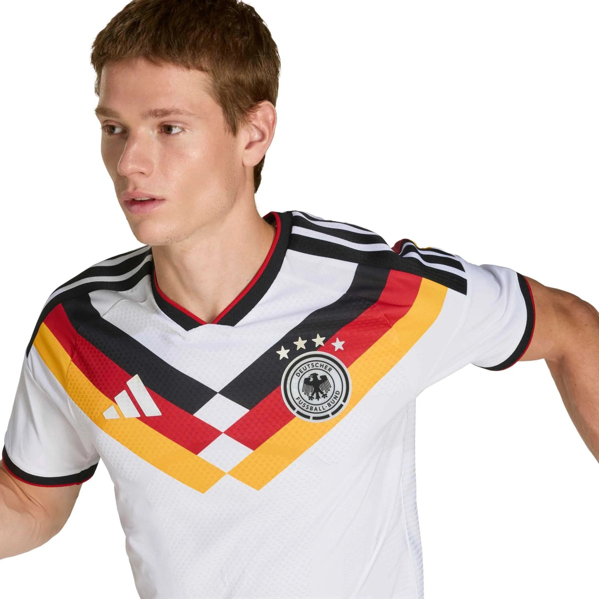 adidas 2026 Germany Men's Authentic Home Soccer Jersey (Detail 1)