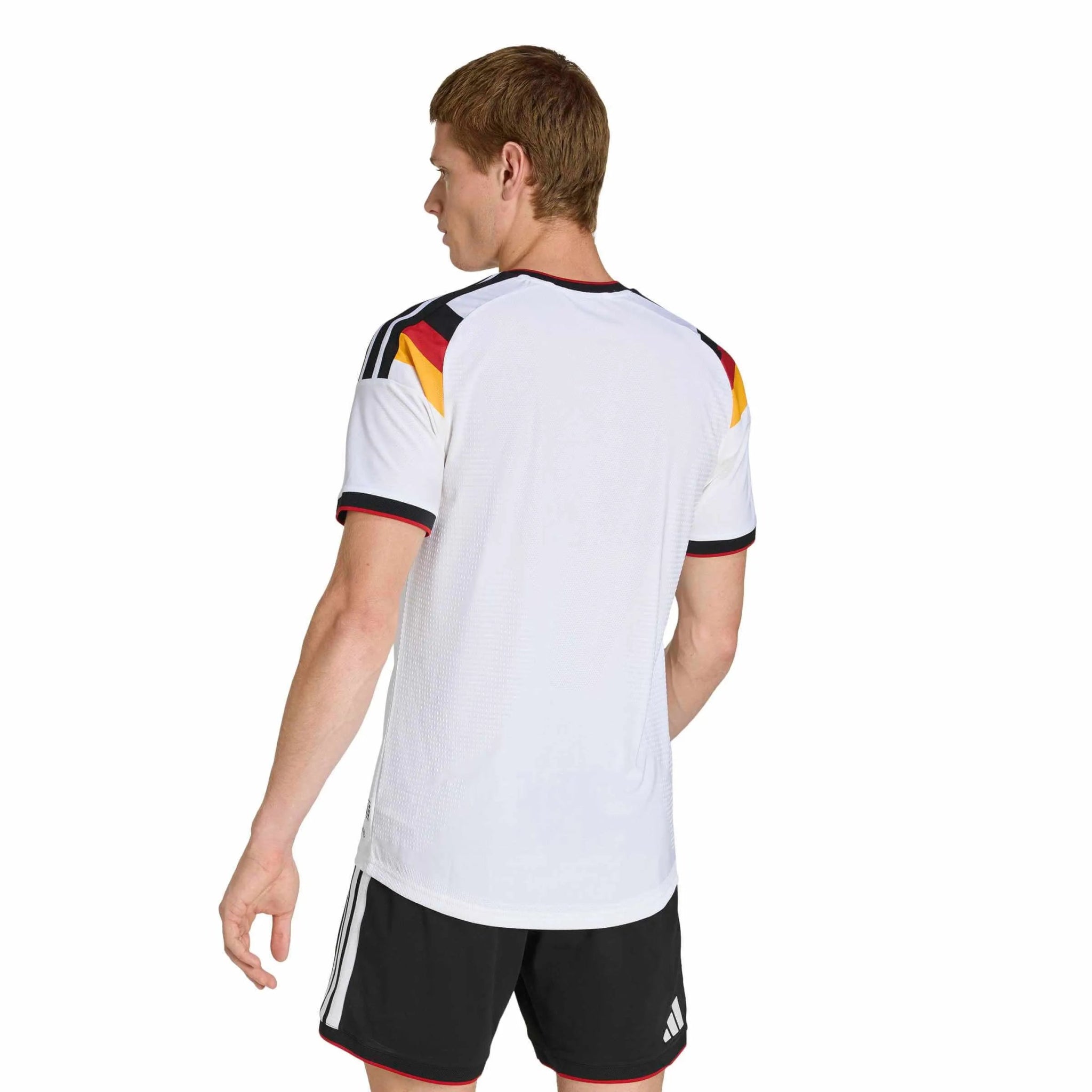 adidas 2026 Germany Men's Authentic Home Soccer Jersey (Model - Back)