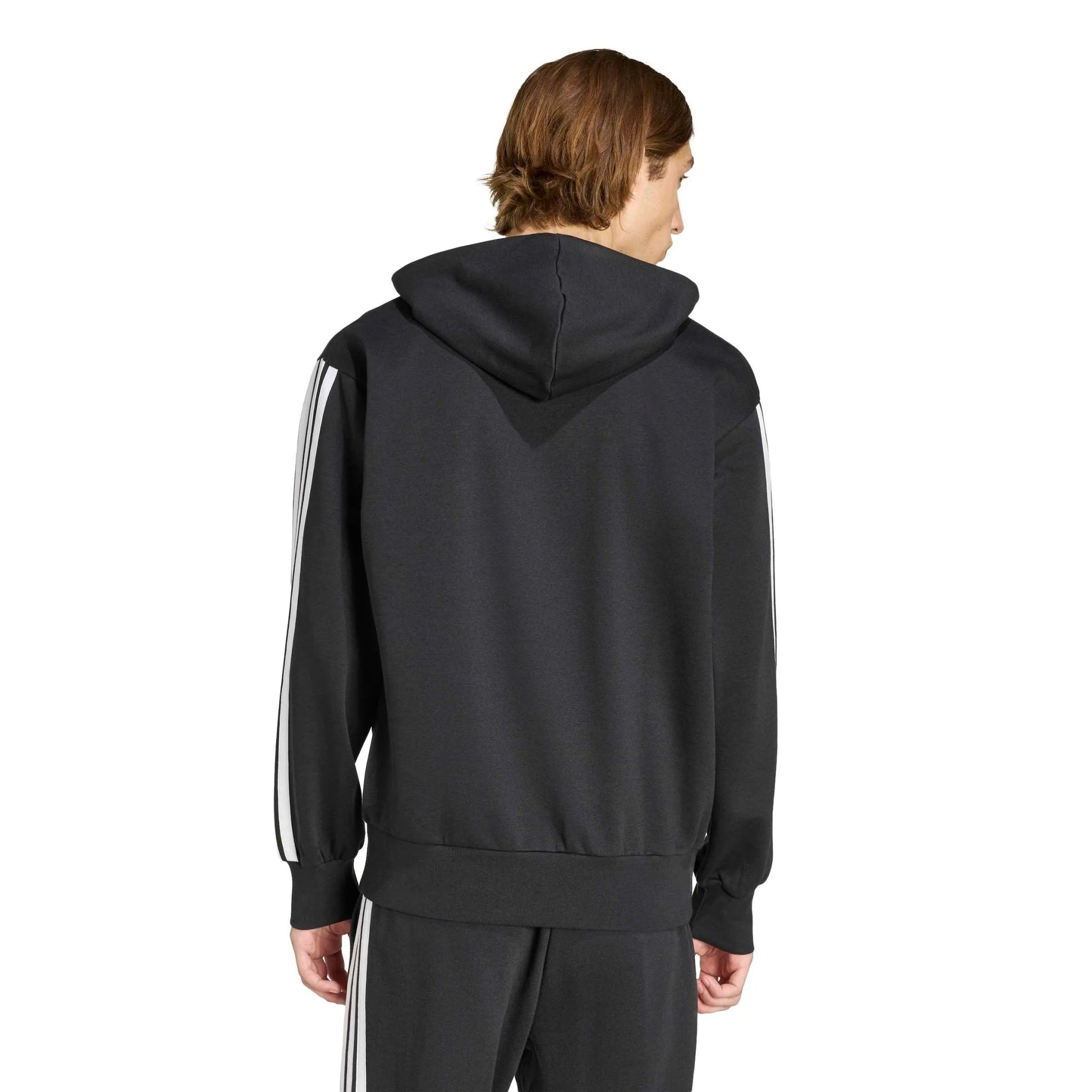 adidas 2026 Germany Men's DNA Fleece Hoodie (Model - Back)