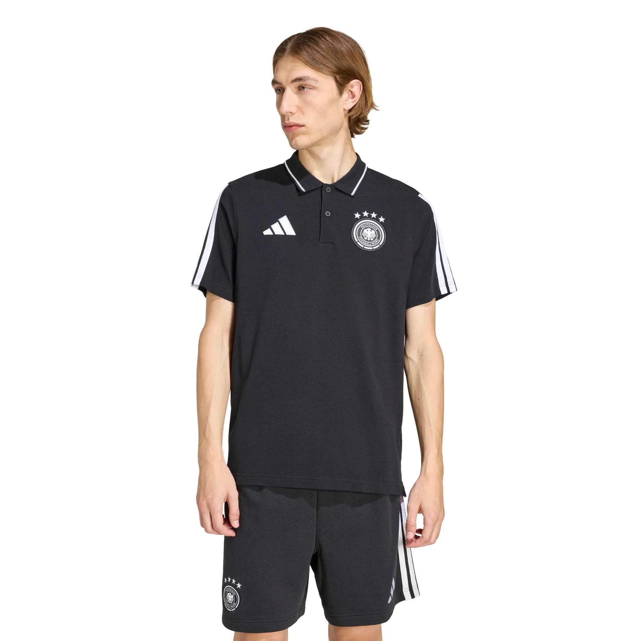adidas 2026 Germany Men's DNA Polo (Model - Front)