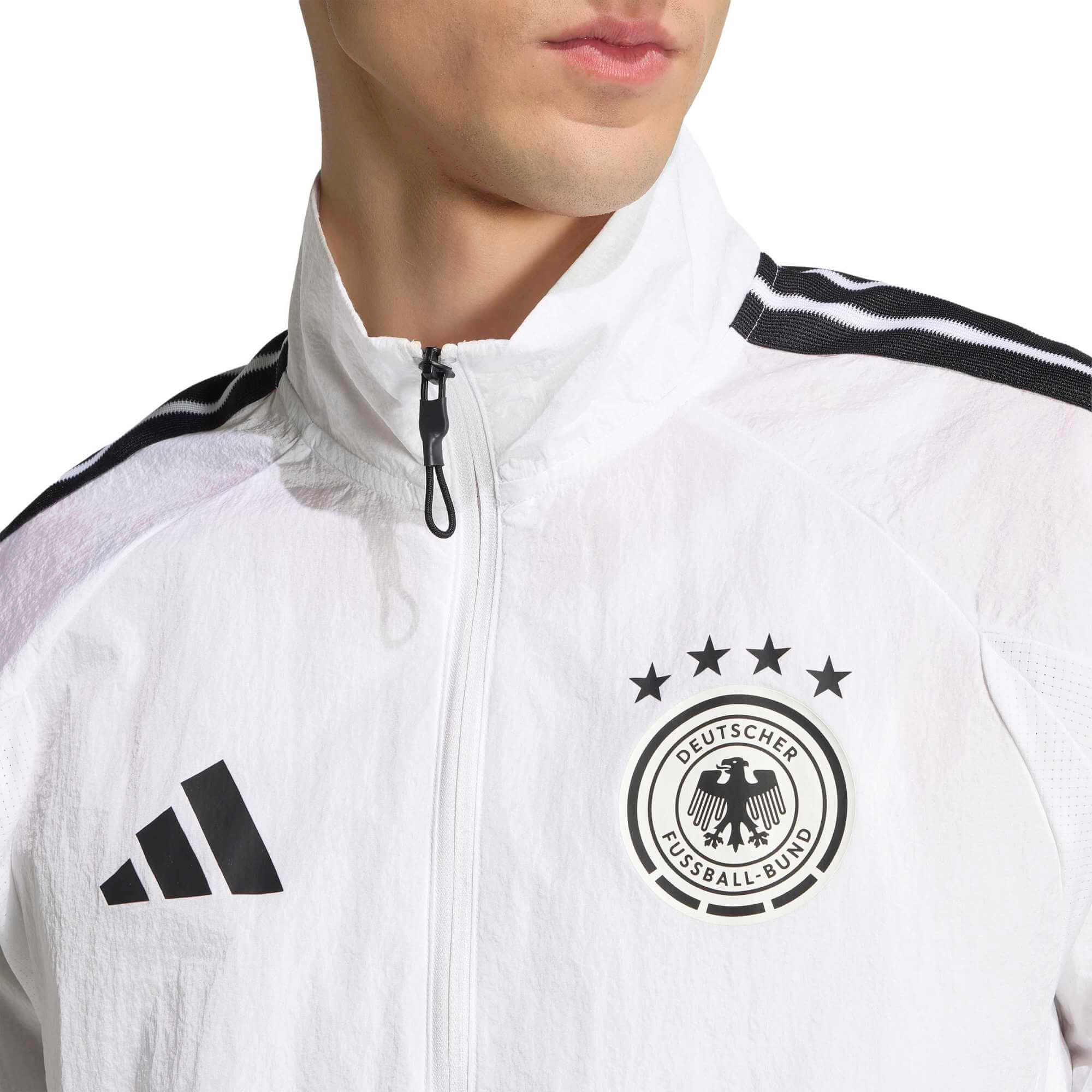 adidas 2026 Germany Men's Home Anthem Jacket (Detail 1)