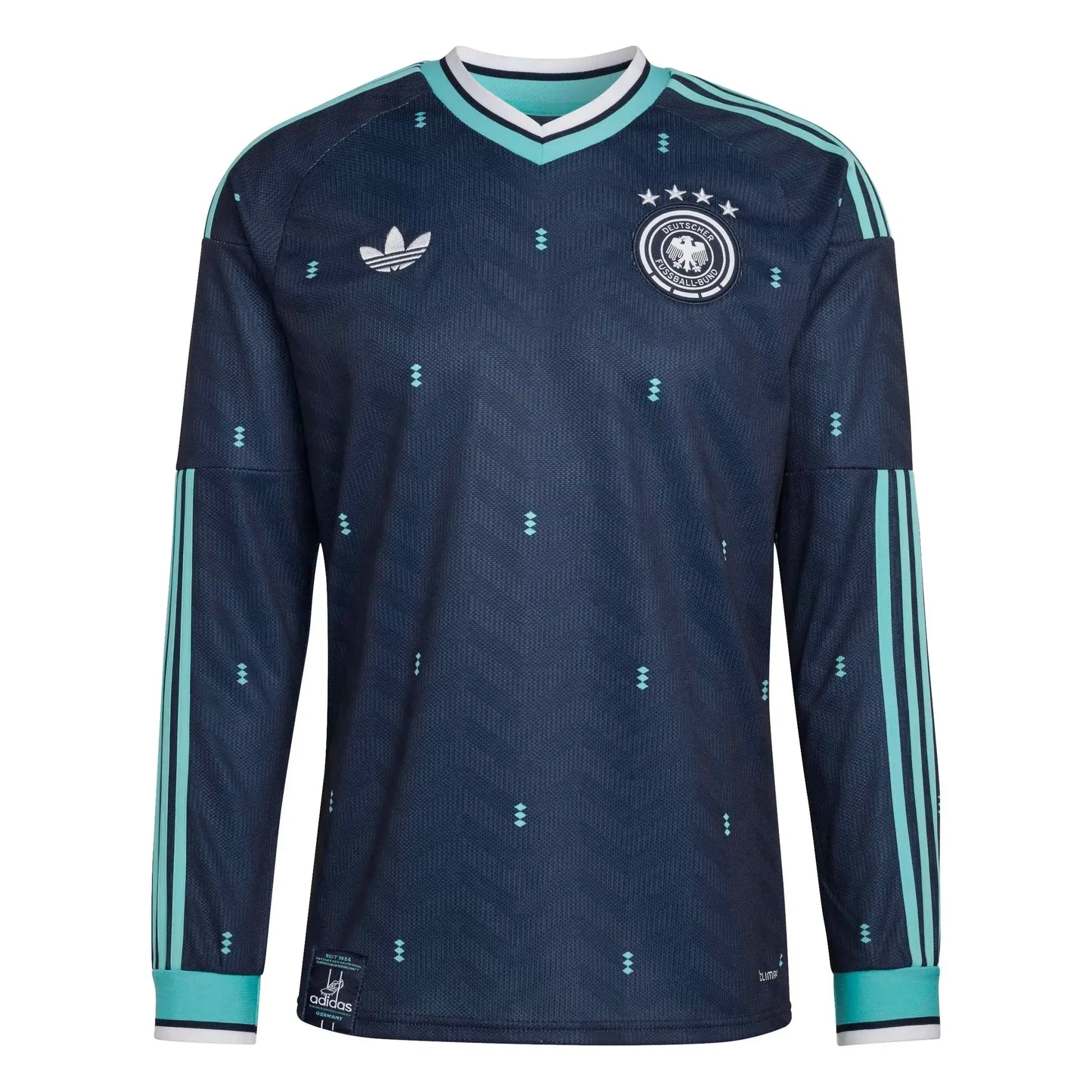 adidas 2026 Germany Men's Stadium Away Long-Sleeve Soccer Jersey