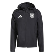 adidas 2026 Germany Men's Tiro Travel Full Zip Windbreaker (Front)