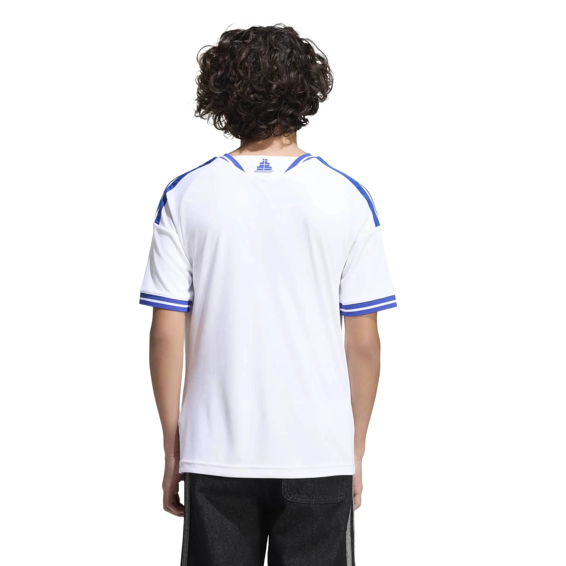adidas 2026 Greece Youth Stadium Home Soccer Jersey