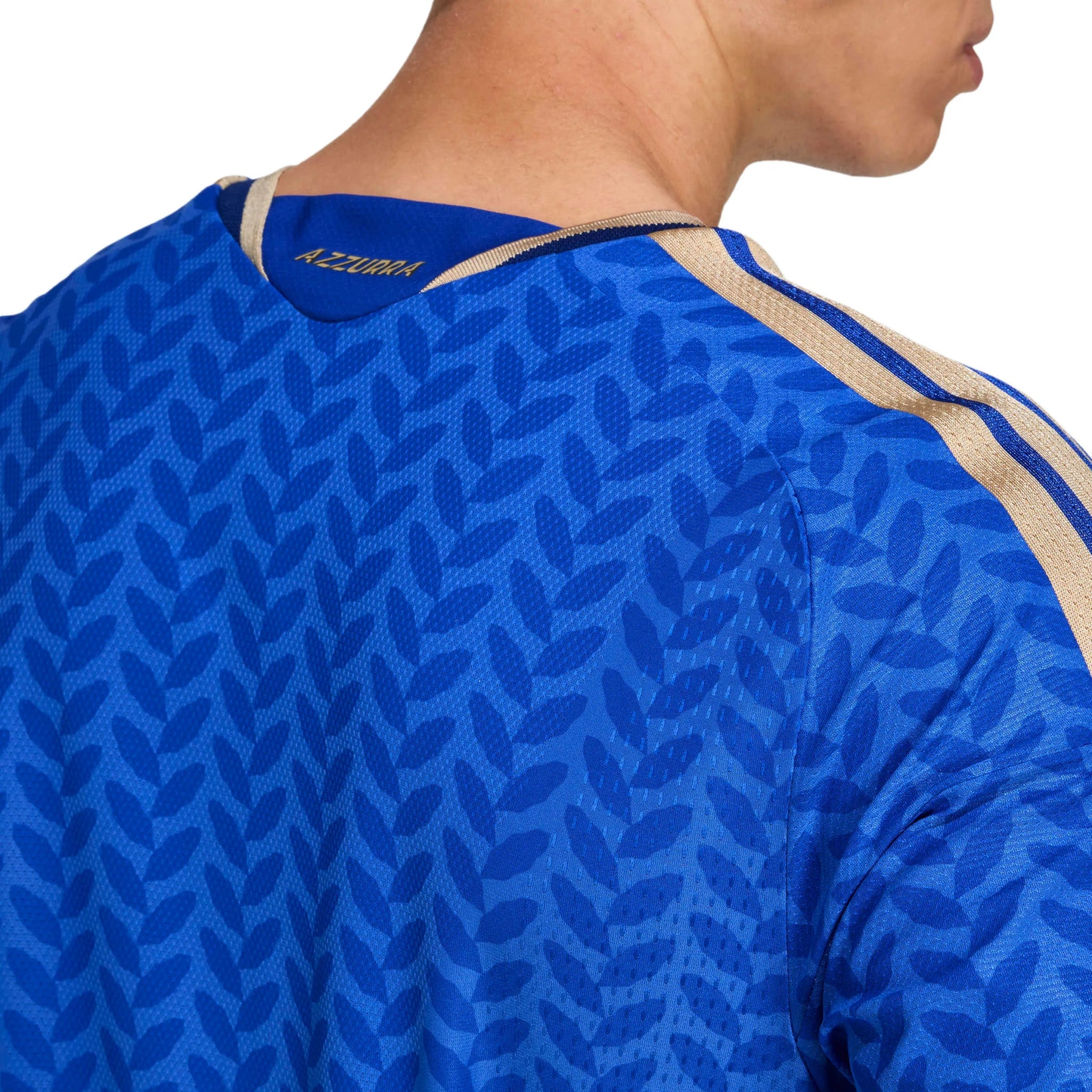 adidas 2026 Italy Men's Authentic Home Soccer Jersey (Detail 3)