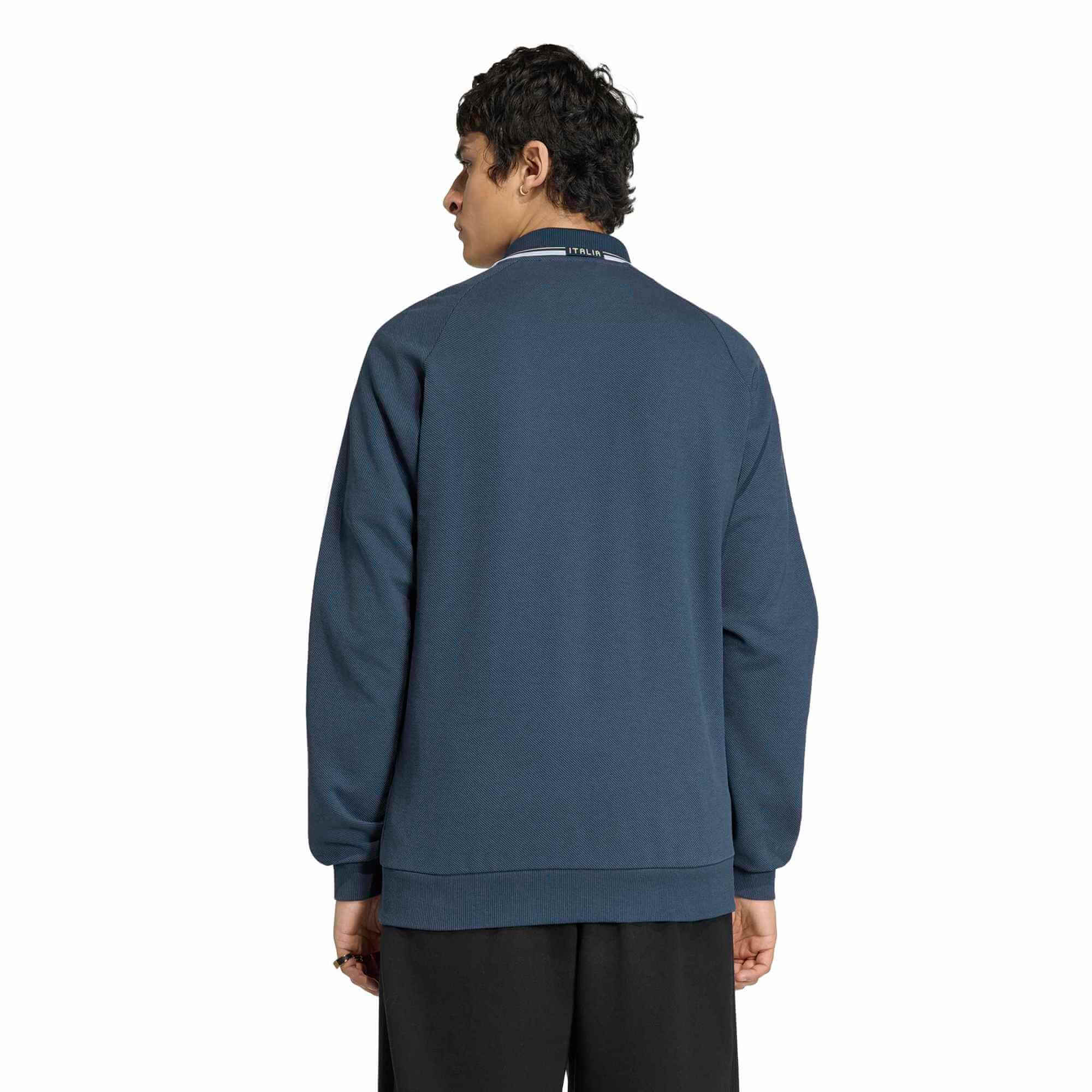 adidas 2026 Italy Men's Away Originals Anthem Jacket (Model - Back)